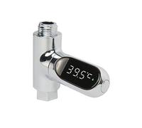 Thermomètre De Douche À Eau Domestique À Affichage LED 5-85 ℃ Thermomètre À Eau Auto-alimenté Surveillance Des Soins For Bébé Compteur Intelligent D'énergie(B)