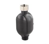 Thermomètre de douche numérique étanche, avec affichage intelligent de la température/indicateur de code couleur, pour la sécurité du bain de bébé, acier inoxydable 304 (sortie inférieure)