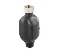 Thermomètre de douche numérique étanche avec affichage LED à code couleur pour la sécurité du bain plage de 0 à 99 degrés Celsius (sortie inférieure)