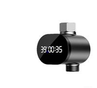 Thermomètre de douche numérique LED - Écran tactile intelligent - Affichage de la température de 0 à 99 ℃ - Capteur de température du robinet sensible - Pour salle de bain