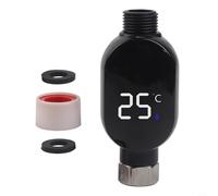 Thermomètre de douche numérique LED pour robinet de bain et douche, étanche avec affichage Celsius intelligent et lumières de couleur de sécurité, moniteur de température de l'eau pour bébés, enfants