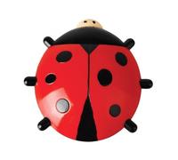 Esschert Design Thermomètre coccinelle L 4,6 x l 17 x H 17,1 cm Rouge