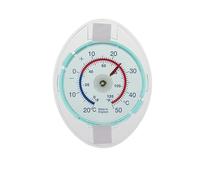 Thermomètre de fenêtre extérieur - Lit la température extérieure de l'intérieur avec ce thermomètre de fenêtre à coller
