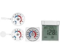 Thermomètre de fenêtre TFA Dostmann 30.1025 argent