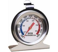 Thermomètre de Four,300 ℃/ 600 ℉ Thermomètre pour Cuisson de Cuisine Alimentaire, Acier Inoxydable Thermomètre pour Four à Bois, Fou
