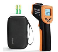 Thermomètre de four à pizza de -50 °C à 550 °C, thermomètre numérique pour bouilloire, pizza, Gozney, Bertello, artisan, pistolet thermique sans contact pour pâte à pizza, pain, grande police, écran