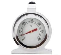 Thermomètre de four en acier inoxydable avec design radial de 0 à 300 °C pour cuisson au four, rôtir et contrôler la température
