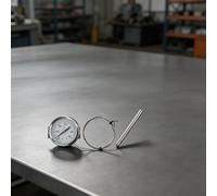 Thermomètre de four en acier inoxydable avec sonde 0°C-600°C haute température pour four, chaudière, grill, usage industriel, ligne de 1 m