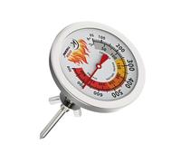 Thermomètre de four - Jauge analogique en acier inoxydable, outil de cuisson à lecture instantanée, compteur de température du gril, affichage d'aide à la cuisine | Jauge précise de température de fou