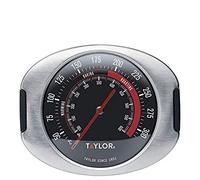 Thermomètre De Four Taylor Pro, Clip De Suspension Et Support, Prise En Main Facile, Acier Inoxydable, Plage De 100 °F À 600 °F