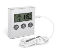 Thermomètre de Frigo Congelateur, Thermomètre de Réfrigérateur (Blanc)