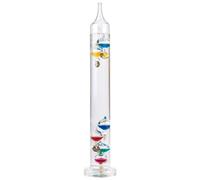 Thermomètre de galilée en verre 37 cm