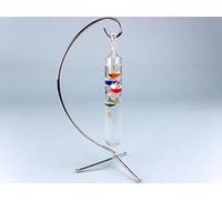 Thermomètre de Galilée sur pied 24 cm scientifique