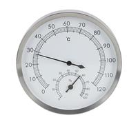 Thermomètre de hammam Hygromètre de salle de sauna Thermomètre de salle de sauna Hygromètre 2 en 1 Thermo-hygromètre Intérieur pour vérifier l'humidité du sauna