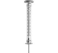 Thermomètre de jardin analogique SOLINO avec éclairage solaire, 12.2057.54, TFA Dostmann