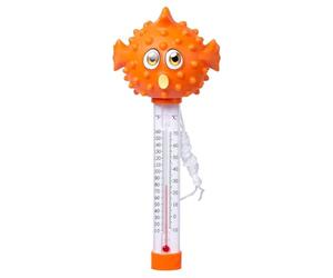 Thermomètre de piscine étanche précis drôle | Moniteur de température d'étang d'animal familier avec cordon pour bain froid, étang, aquarium, baignoire chaude