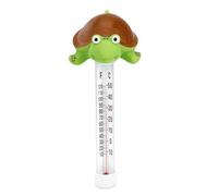 Thermomètre De Piscine Flottant,Avec Corde Pour Thermomètre De Piscine Flottant, Thermomètre En Forme De Tortue Flamant Rose,Pour Piscine Intérieure Et Extérieure Spa, Basin