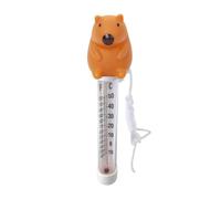 Thermomètre de piscine flottant, avec grand écran facile à lire, PVC, thermomètre de température de l'eau, outil de test de température de piscine, fonctionnel, pour spas,