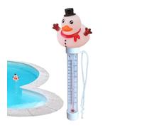 Thermomètre de piscine flottant - Conception résistante en PVC 20 cm | Compteur de température de piscine avec affichage facile à lire, de l'eau, contrôle sécurisé du bain | Compteur de t