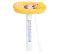 Thermomètre de piscine flottant en forme de dessin animé, joli compteur de température avec affichage ¿H/¡æ