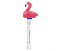 Thermomètre de piscine flottant sur l'eau, grand écran Fahrenheit et Celsius, comprend une corde de récupération pour jacuzzi, plongeon froid et accessoires de piscine extérieur/intérieure