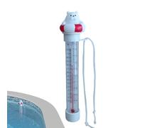 Thermomètre de piscine flottant - Thermomètre d'eau animal de dessin animé pour des valeurs de mesure précises - Étanche - Capture efficace de la chaleur