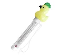 Thermomètre de piscine flottant - Thermomètre flottant pour coque bébé - Double échelle - Contrôle précis de la température pour piscine, spa, aquariums de bébé