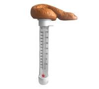 Thermomètre de piscine flottant - Thermomètre flottant pour piscine - Thermomètre à cordes en forme de - Température de lecture facile pour piscines extérieures et intérieures, spas et autres