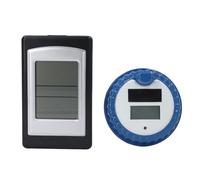 Thermomètre de piscine IPX8 à énergie solaire, jauge de température d'eau flottante sans fil pour, étang et Aquarium