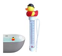 Thermomètre de piscine numérique flottant - Conception de canard mignon facile à lire | Thermomètre étanche, 20 cm/7,87 po | Gadget de piscine portable avec affichage précis de la température | Thermo
