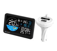 BRESSER Thermomètre de piscine sans fil