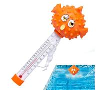 Thermomètre de piscine sans fil - Flotteur de température flottant - Thermomètre numérique pour spa et piscine - Appareil flottant à énergie solaire - Outil de piscine d'extérieur durable - Plus