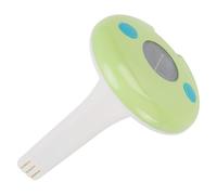 Thermomètre de Piscine Solaire 2 en 1, Numérique, Flottant, Facile à Lire, Testeur de salinité, de Température et de qualité de L'eau pour Piscines, Spas et
