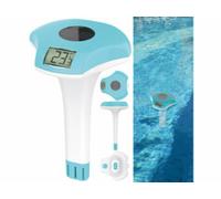 Thermomètre de piscine solaire PT-160 avec écran LCD [infactory]