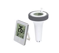 Thermomètre de piscine, Thermomètre de piscine flottant numérique sans fil LCD for piscine, bain, spa, aquarium, moniteur de température