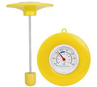 Thermomètre de Piscine, Thermomètre Flottant Piscine, Température de L'eau, Thermomètri Analogique | Sans Pile, Sans Aimant, Sans Liquide, pour Piscines, Baignoires, Aquariums, Bassins