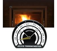 Thermomètre de poêle à feu, jauge de température pour cheminée, four, cuisinière à gaz, poêle à granulés, éviter d'endommager le ventilateur de poêle par la surchauffe (nouveau D)