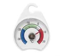 Thermomètre de réfrigérateur à économie d'énergie avec mesure précise de la température de 30 à 20 degrés Celsius, design compact pour une conservation fiable des aliments