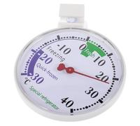 Thermomètre de Réfrigérateur et Congélateur Réutilisable, Plage 30 à | Plastique, Montage Peu Encombrant, pour Réfrigérateurs Domestiques et Congélateurs, Usage Pharmacie