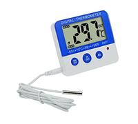 Thermomètre de réfrigérateur numérique avec sonde pour intérieur et extérieur 10 ℃ ~ +50 ℃ ~ 50 ℃ ~ +70 ℃