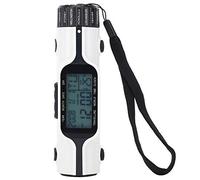 Thermomètre de réveil numérique de lampe de poche électronique 3 en 1 5 langues, lampe de poche multifonction avec fonction de compte à rebours, affichage de la température de soutien, avec affichage