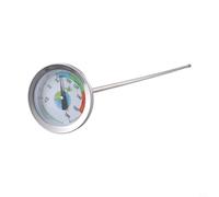 Thermomètre de sol en acier inoxydable, pour compost, jardin et vie extérieure, sonde métallique 304, jauge de moniteur de température, lecteur de 50 cm de long