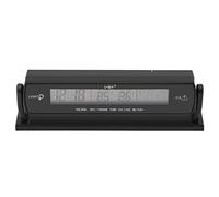 Thermomètre de voiture automatique 12 V 24 V 2 en 1 avec support, écran numérique LCD, TV vidéo, audio domestique