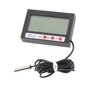 Thermomètre de voiture numérique précis interne externe double affichage de la température pour voitures aquariums réfrigérateurs laboratoires plastique ABS 5,7 x 3,8 x 1,2 cm