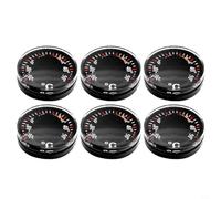 Thermomètre de voiture précis en plastique ABS, étanche et résistant aux chocs pour tableau de bord, mesure de -20 °C à 70 °C avec une précision de ± 1 °C, design compact de 2 x 2 cm pour véhicule
