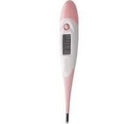Thermomètre Digital à Embout Flexible avec Mémoire et Alarme Fièvre Alecto Rose Rose