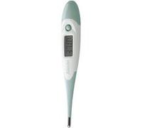 Alecto Thermomètre Digital à Embout Flexible avec Mémoire et Alarme Fièvre Vert