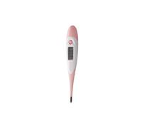 Alecto Thermomètre Digital à Embout Flexible avec Mémoire et Alarme Fièvre Rose