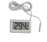 THERMOMÈTRE DIGITAL A SONDE ENCASTRABLE BLANC AQUARIUM RÉFRIGÉRATEUR VOITURE (1765)