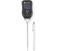Thermomètre digital avec sonde 204x42x(H)20 mm Hendi Noir